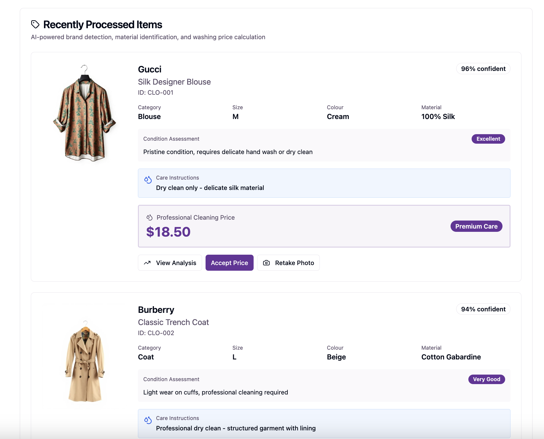 Retail Pricing Agent product preview