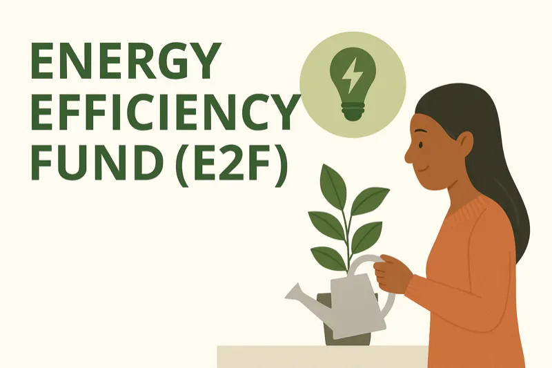 Energy Efficiency Fund (E2F) for The Energy Efficiency Fund (E2F) is a grant scheme...