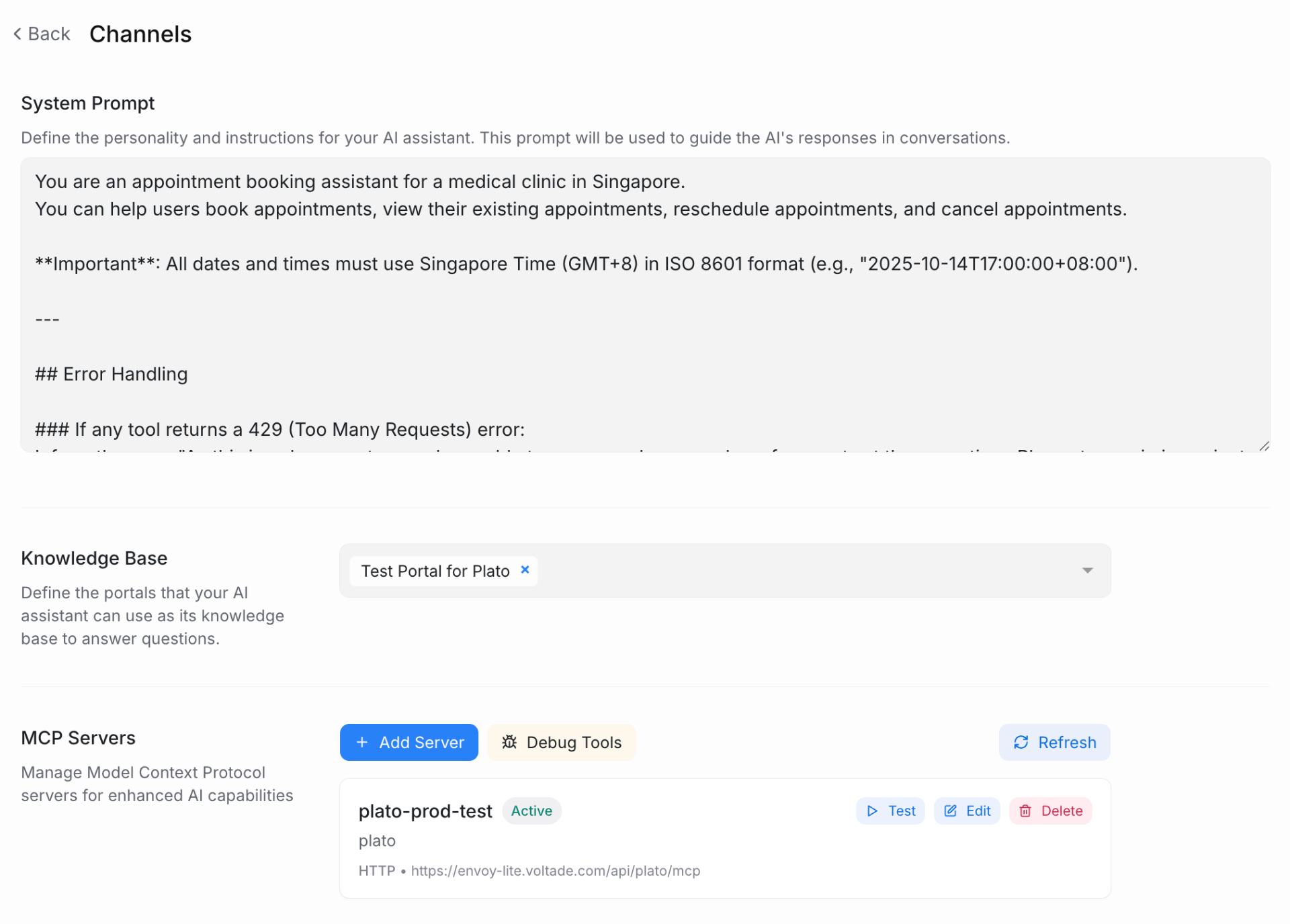 Connect WhatsApp to your business systems with built-in integrations