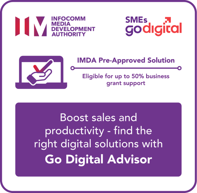 IMDA SMEs Go Digital Pre-Approved Solution